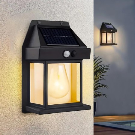2 Pcs Solar Interaction Wall Lamp