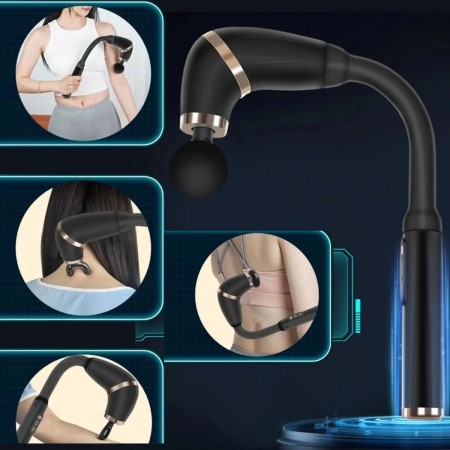 Long Handle Facial Massage Gun